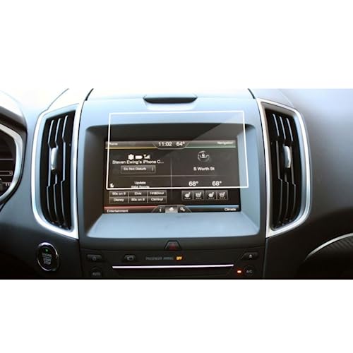 Protecteur d'écran de navigation voiture Ford Edge SE SEL ST 2015-2019