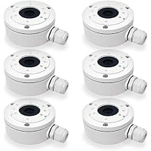 CBXS DS-1280ZJ-XS Junction Box Mount for hik-Compatible Bullet Camera WHITE-6PK