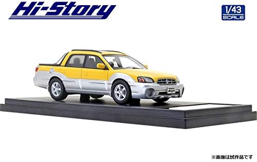 ミニカー Hi-Story 1/43 Subaru Baja (Sport 2003) Hi Story 1/43 Subaru BAJA Sport (2003) Baja Yellow / Silver Stone