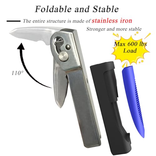 Foldable Car Door Handle for Elderly Auto Cane Grab Handle for Seniors, Handicapped, Pregnant and Drivers etc. to Get in and Out of The Car Blue - Image 3