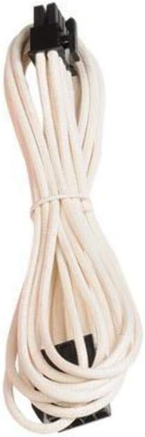 BITFENIX 45cm 8-Pin PCIe Extension Cable - Sleeved White/Black