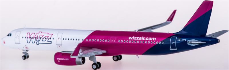 Modèle pré-construit Airbus A321 HA-LTA Wizz Air FloZ JC Wings 1:400
