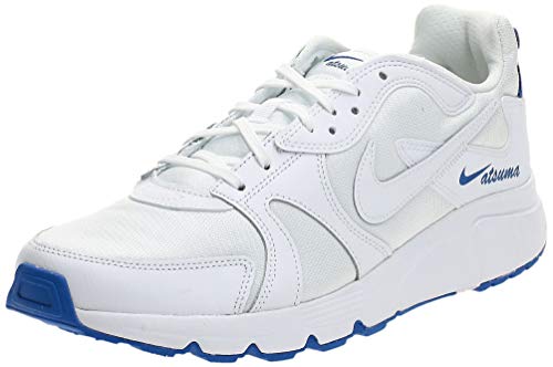 Nike Atsuma Uomo Trainers CD5461 Sneakers Scarpe (UK 9.5 US 10.5 EU 44.5, White Game Royal 101)