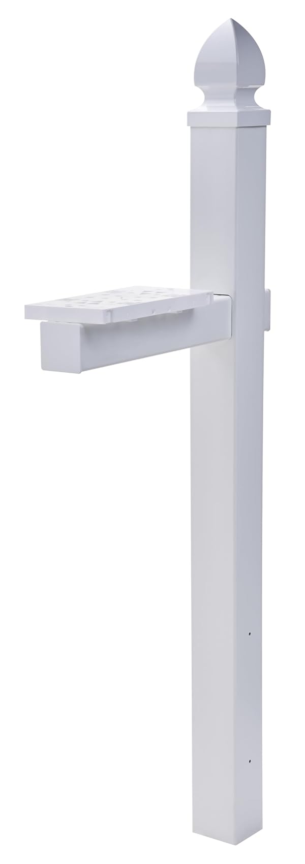 Architectural Mailboxes Whitley Plastic Mailbox Post, Compatibility Code A, B, C, WP000WAM, White by ARCHITECTURAL MAILBOXES - Used condition - US$58.63