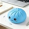 Dumpling Squishies, Glitter Dumpling Mystery Box, Colorful Dumplings Stress Balls Fidget Sensory Toy, Stocking Stuffers with Food Steamer Stretchy Desk Toys (Blue) #1