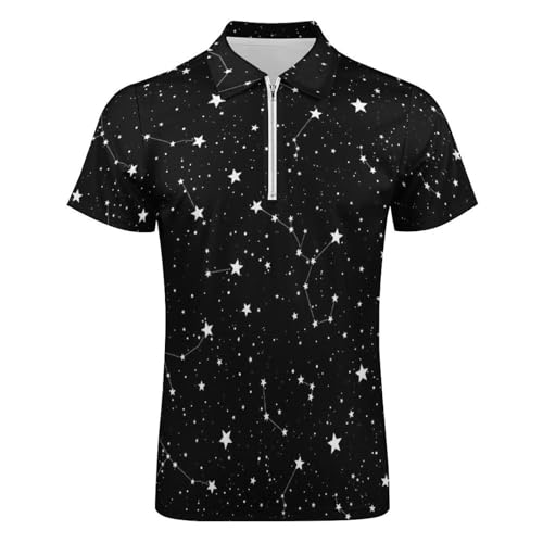 Mens Polo Shirts Short Sleeve Dry Fit 3D Print Moisture Wicking Funny Golf Shirt4