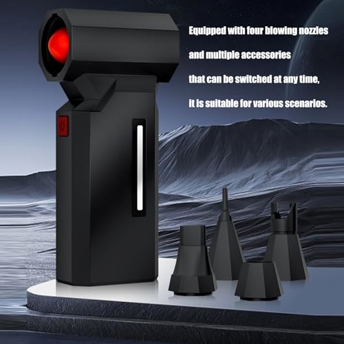 Souffleur portable haute vitesse pour éliminer la poussière incrustée avec LED intégrée - 7