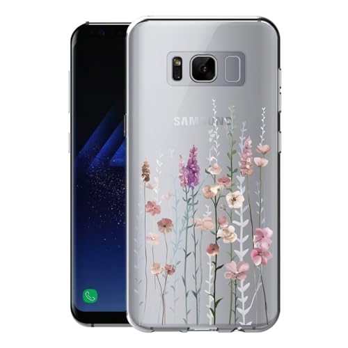 [Materiale] - Custodia trasparente Samsung Galaxy S8+/S8 Plus realizzata in materiale siliconico, morbido, liscio, durevole e anti-ingiallimento.