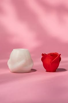3D Gül Goncası Silikon Mum Kalıbı