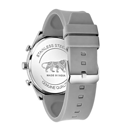 Image of styledose Men's Watch Analog Quartz with Chronograph & Silicone Strap -Casual & Formal Wrist Watch for Men