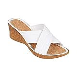 Ein sommerlicher Schuh, wie er sein soll – besonders leicht, dank offener Form mit bequemem Einstieg und mit einem Fußbett aus echtem Kork, das angenehm dämpft und für ein hervorragendes Klima sorgt