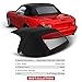 A-Premium Black Convertible Soft Top Compatible with Mazda Miata 1990-1997 1999-2005