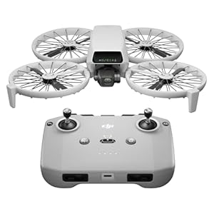 DJI Flip, Drone With 4K UHD Camera for Adults, Under 249 g, 3-Axis Gimbal Stabilization, 13km Video Transmission, Palm Takeoff, Auto Return, 1 Battery for 31-Min Flight Time, Intelligent Flight
