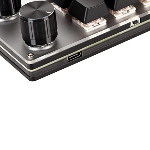 Teclado USB Mini 3 4 6 9 12 Teclas, Interruptor Vermelho, Design Ergonômico, Teclado Mecânico, Tecla