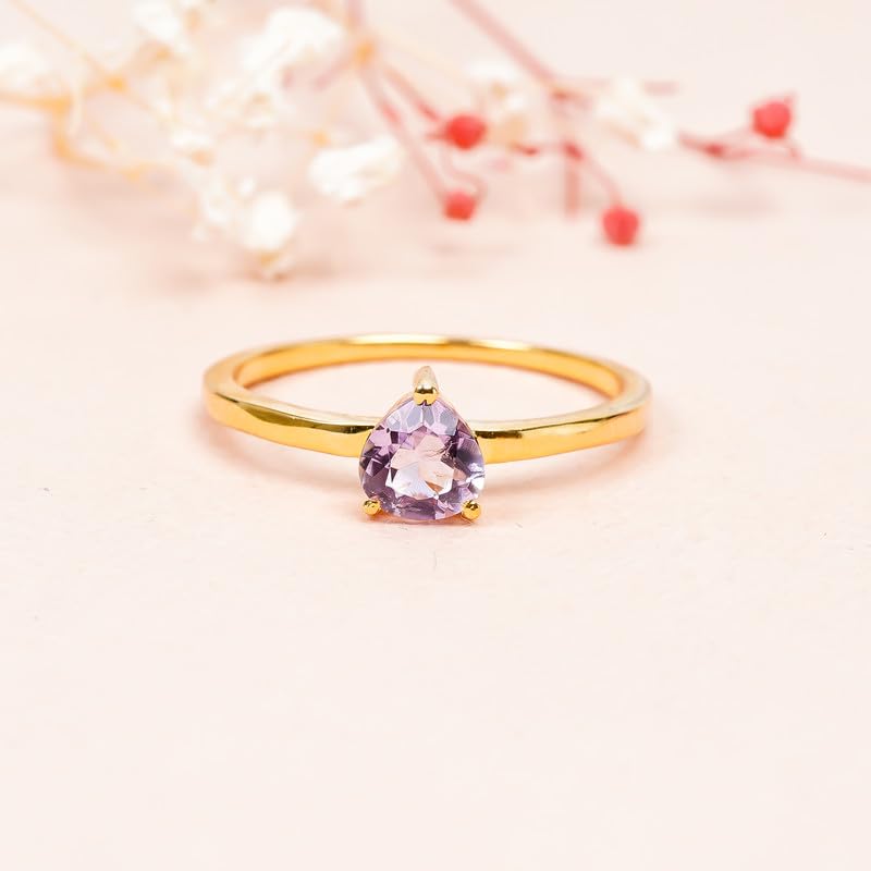 Bague argent 925 améthyste rose : finis les bijoux ternes qui noircissent