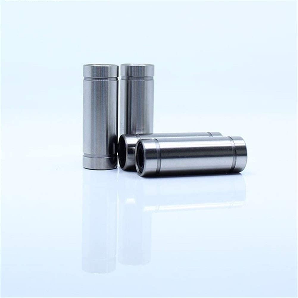 TMP1105 LM6LUU LM8LUU LM10LUU LM12LUU LM13LUU Linear Motion Bushing Bearings ABEC-1 Long Type Linear Bearing Precision Linear Bearings(LM13LUU A1 5PCS)