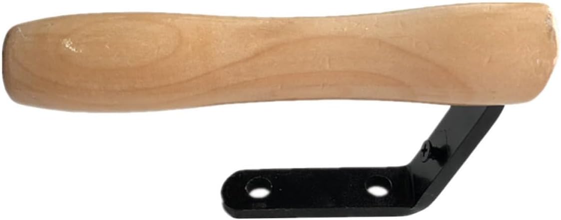 Boiler Steam Iron Handle Replacement Made of Wood and Iron with Comfortable Grip for Effective Ironing, Suitable for Clothes Steamer and Garment Steamer Accessories