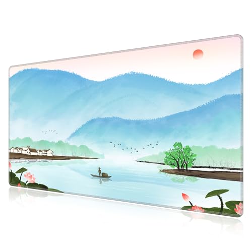 Tapis de souris XXL LL-COEUR gaming 1100x600 grand tapis de bureau multifonction