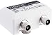 Produktbild Schwaiger GmbH -ASV45 532- Breitband Aufsteckverteiler 2-Fach TV für Kabel- und Antennenanlagen/ 1x IEC-Buchse > 2X IEC Stecker/weiß