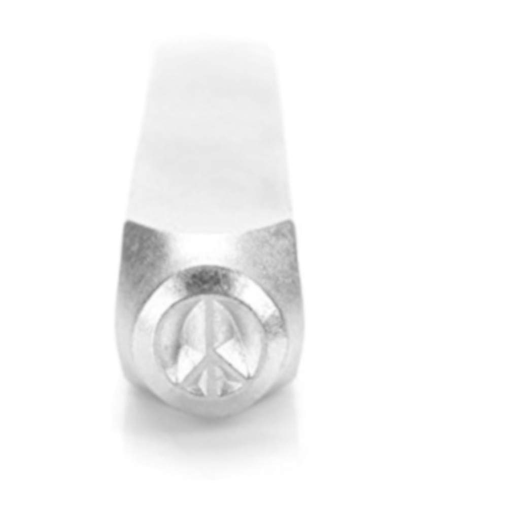 ImpressArt- 3mm, Peace Sign Design Stamp by ImpressArt Metal Stamps