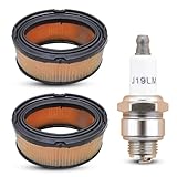 Mtanlo 33268 Luftfilter für Tecumseh HM70 H80 HM80 VM80 und HM100 7HP 8HP 10 PS, Ersatz-Luftfilter 33268 für Tecumseh 33268 33263 John Deere M49746O Regon 30-100 Stens 1000. - 115 V