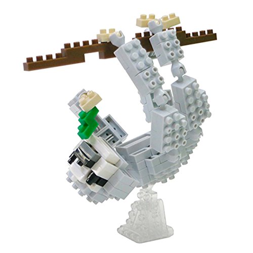 Preisvergleich Produktbild nanoblock 14477 - Faultier, 3D-Puzzle, Mini Collection, 130 Teile