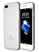 Produktbild MyGadget Silikon Hülle TPU Case für Apple iPhone 7+ / 8 Plus - Schutzhülle mit Staubschutz Dünn Flexibel - Soft Back Cover Handyhülle - Matt Transparent