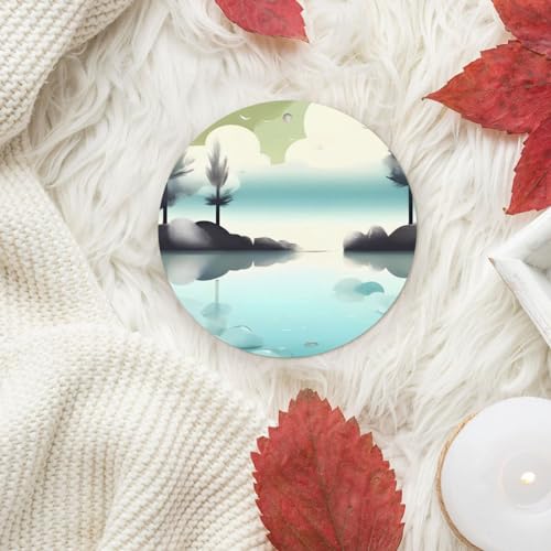 Hojas aromáticas para auto Tranquil Lakes WXZYFP miniatura 6