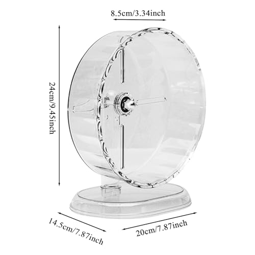Roda grande de hamster, roda gerbil, Roda de chinchila para gaiola, Grande brinquedo de exercício de
