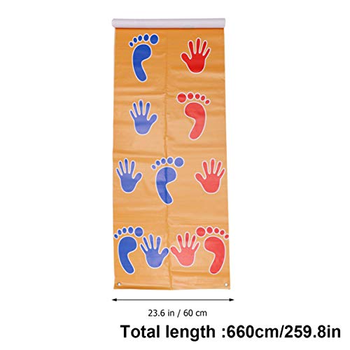 Toyvian Tapete de jogo de chão, tapete de festa, tapete divertido para jogos de festa para crianças,