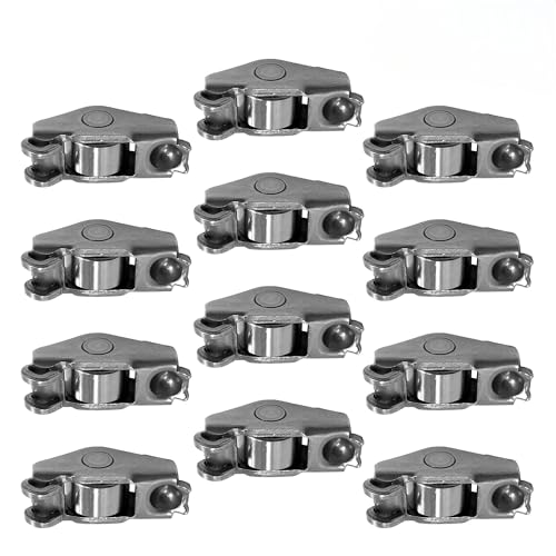 TOM AUTO PARTS 12pcs New Rocker Arm For V6 Chevy Buick Cadillac 2.8 3.0 3.2 3.6 4.2L 24100294