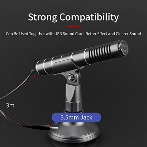 Microphone de streaming filaire condensateur voix nette PC - 8