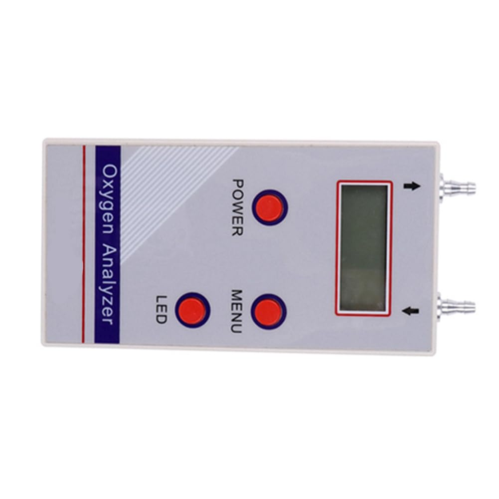 Analizador de Oxígeno Portátil Profesional, Medidor de Concentración de Oxígeno O2, Detector de Flujo y Presión, Detector de Gas.