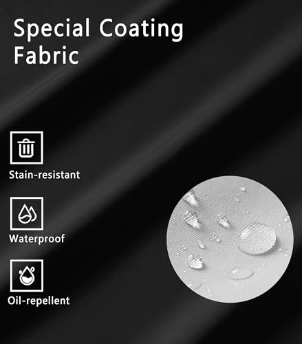 COOFANDY Big & Tall Dress Shirts for Men Short Sleeve Button Down Casual Shirts3