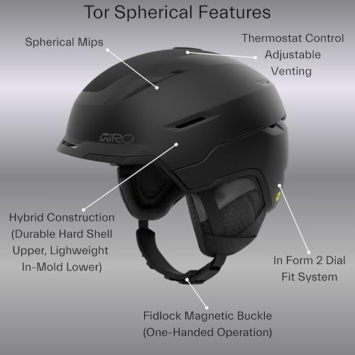 Casco de nieve Giro Tor protector para adultos que buscan comodidad 3