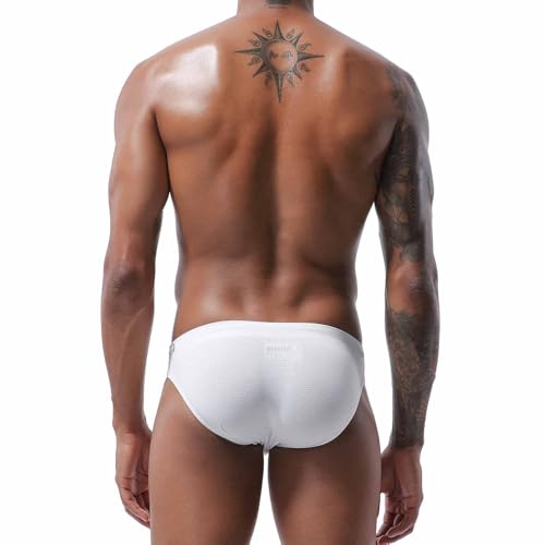 Mens Drawstring Thong Swimsuit Bulge Pouch Bikini Swimwear Adjustable Board Surf Short Briefs Surf Trunks Swim Tangas4