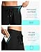 G Gradual Women's 4'' High Waisted Swim Board Shorts Quick Dry Swimming Bathing Suit Bottoms for Women with Pockets Liner (Black,M)