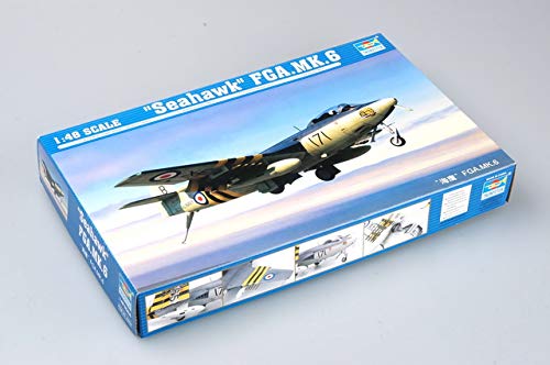 トランペッター 1/48 イギリス海軍 ホーカー シーホーク FGA Mk6 02826 プラモデル