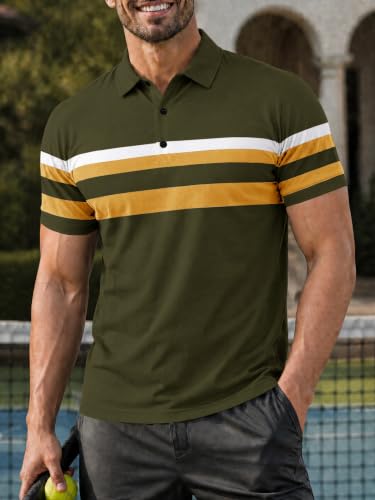Image of Noble Monk T-Shirt for Men || Half Sleeves Men's T-Shirt || Solid Polo || Multicolor Tshirt