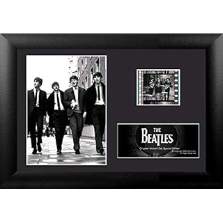 FilmCells – Beatles (Series 6) Minicell Framed Desktop Presentation with easel stand, certificate and 1x 35mm film cell – 7×5 USFC2012 - Les Beatles, Paul McCartney, John Lennon, RIngo Starr, George Harrison