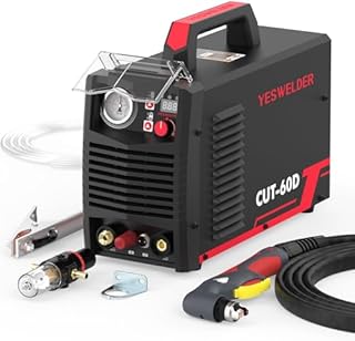 YESWELDER 60Amp Non-Touch Pilot Arc Plasma Cutter Air Power Max Cutting Thickness 16mm, Digital 230V IGBT Inverter Plasma Cutting Machine