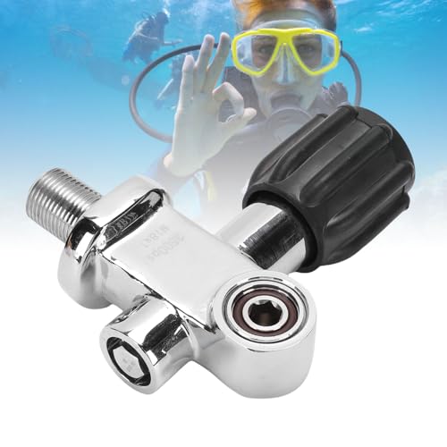 Válvula de buceo de acero inoxidable para explorar arrecifes y esnórquel 3