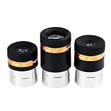 SVBONY 接眼レンズ セット 1.25インチアイピース 4mm/10mm/23mm焦点距離 FMC 62°超広角 望遠鏡用