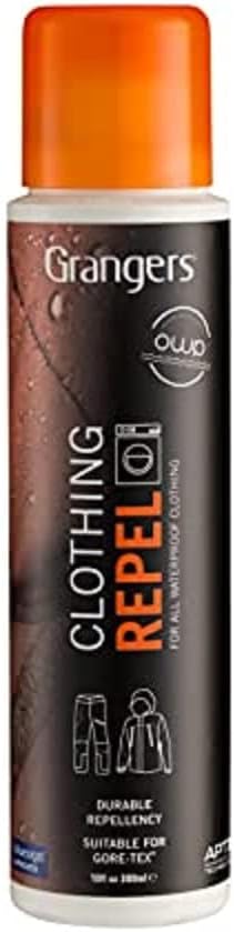Granger's High Performance Wash & Repel Waterproofing Spray For Outerwear / Made in England