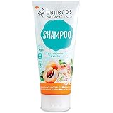 Champú suave natural con aceite de albaricoque orgánico y extracto de flor de saúco orgánico