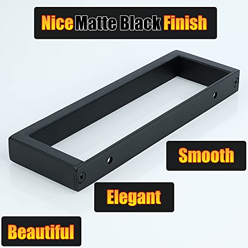 Alise Bath Towel Bar,Towel Holder Towel Rack Wall Mount Towel Hanger Rail For Bathroom,Gjf020-B 8-Inch Sus304 Stainless Steel Matte Black #TOP2