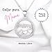 Imagen de Infinitliving Collar Mamá Plata de Ley 925 con Circonitas