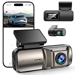 FLUXEONS – FLUXEONS 4K +1080P Dashcam Auto Vorne Hinten mit 64GB Karte,