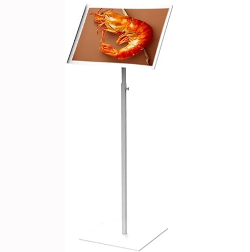 Letrero de suelo, expositor de carteles A4, guía de compras vertical, guía de intor de carteles A4, guía de compras vertical, guía de instrucciones para centros comerciales, letrero A4 negro