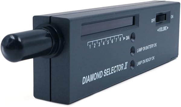 Portable Electronic Diamond Tester Pen, Diamond Selector Ii For Diamond, Sapphire, Ruby, Crystal, Agate, Jade, Gems Multi Gemstone Tester Stones Hardness Test Tool